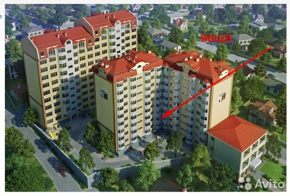Продам квартиру в новостройке 3-к квартира 75 м² на 2 этаже 10-этажного монолитного дома Симферополь 3-х комн. кв-ра...