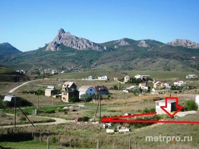 пгт Коктебель, ул Солнечная, участок 8 сот, ИЖС В пгт. Коктебель выставлен на продажу земельный участок размером 8... - 5