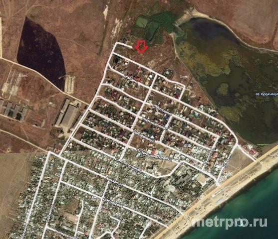 c Береговое, ул Солнечная, участок, 10 соток, ИЖС.Участок ровный без строений. - 1