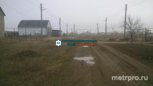 пгт Приморский, ул Кафа. Продается участок 8 соток под ИЖС, недалеко от оз. Аджиголь. Рядом все... - 7