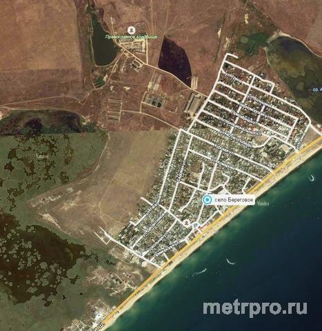 с Береговое, ул Поддубного (новая нарезка). Продажа, участок, 10,7 соток, ИЖС.900 метров от моря, вода рядом с... - 2