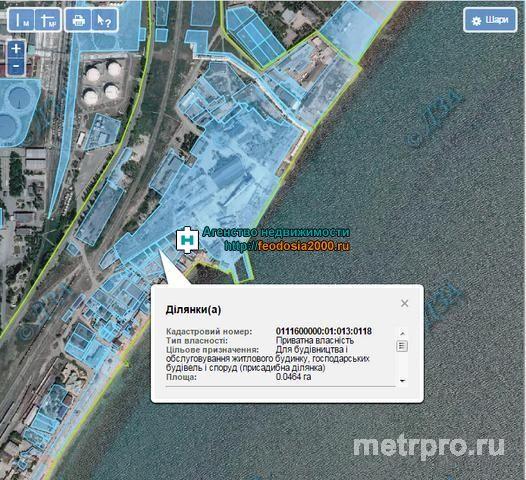 г. Феодосия. Черноморская набережная. Участок 4,6 сот. ИЖС. Госакт. До береговой линии 150м - великолепный песчаный... - 2
