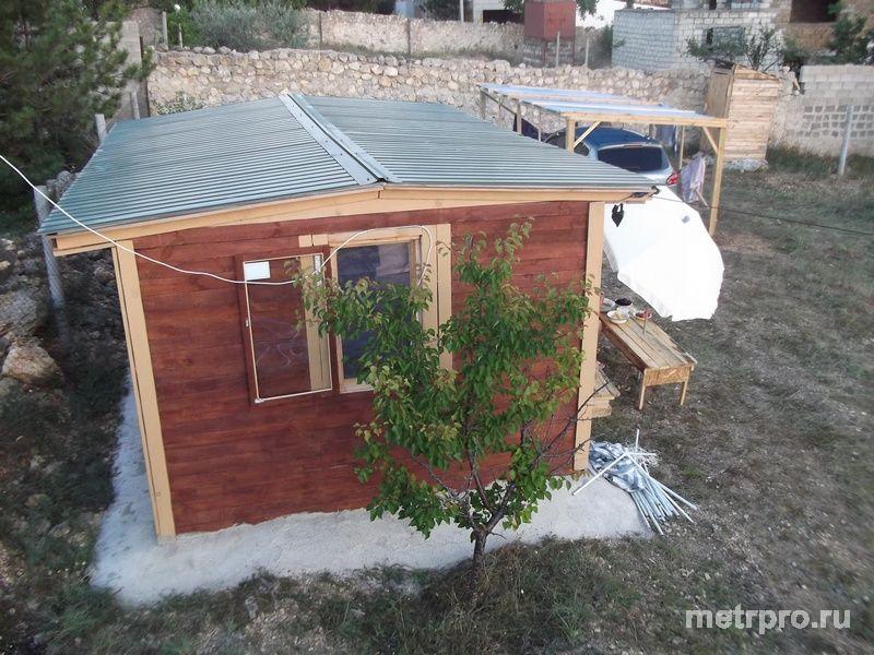Продам летнюю дачу на мысе Фиолент в садовом товариществе Скиф с городской водой и светом. Участок 4 сотки... - 1