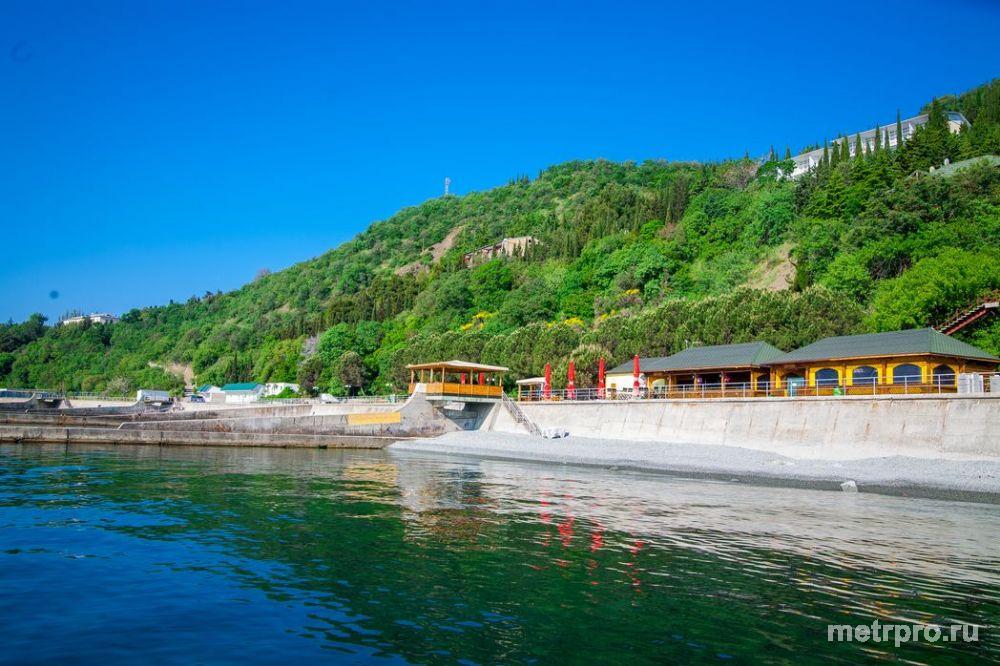 150 метров до моря, галечные пляжи, чистое открытое море Алушта, Малый Маяк. Двухэтажный шести комнатный сруб со...
