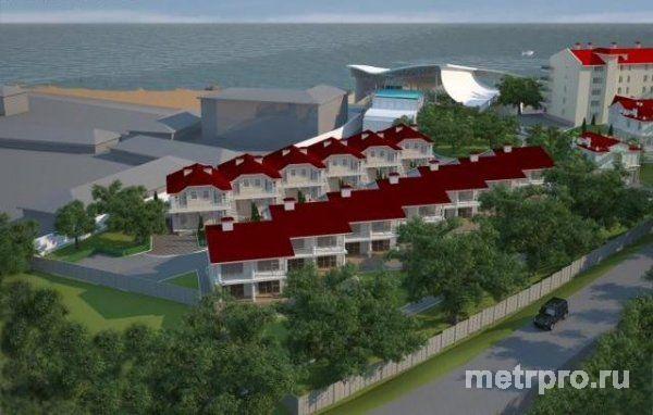 Таунхаус расположен в коттеджном городке на самом чистом и теплом пляже в Крыму в 20км от Севастополя, в пос. Орловка... - 1