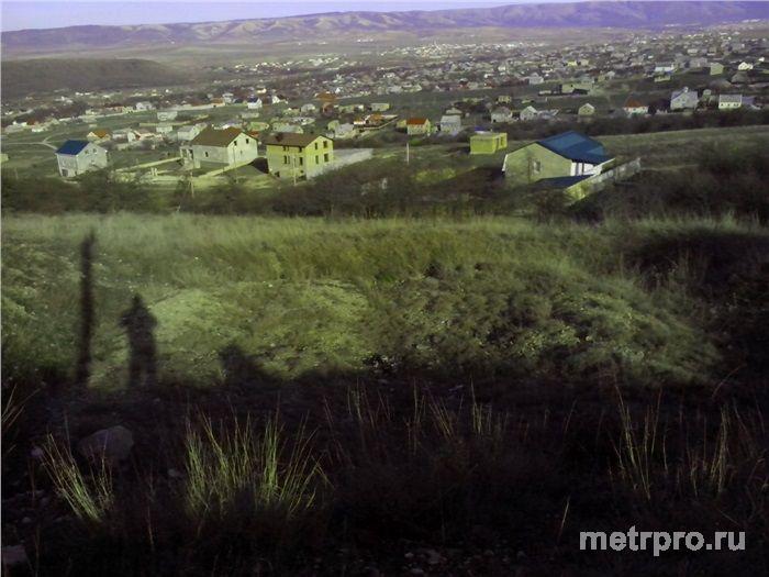 Продам очень видовой участок в с.Пионерское(Понтос) 12 соток земли.Выкопан котлован для фундамента. Есть все...