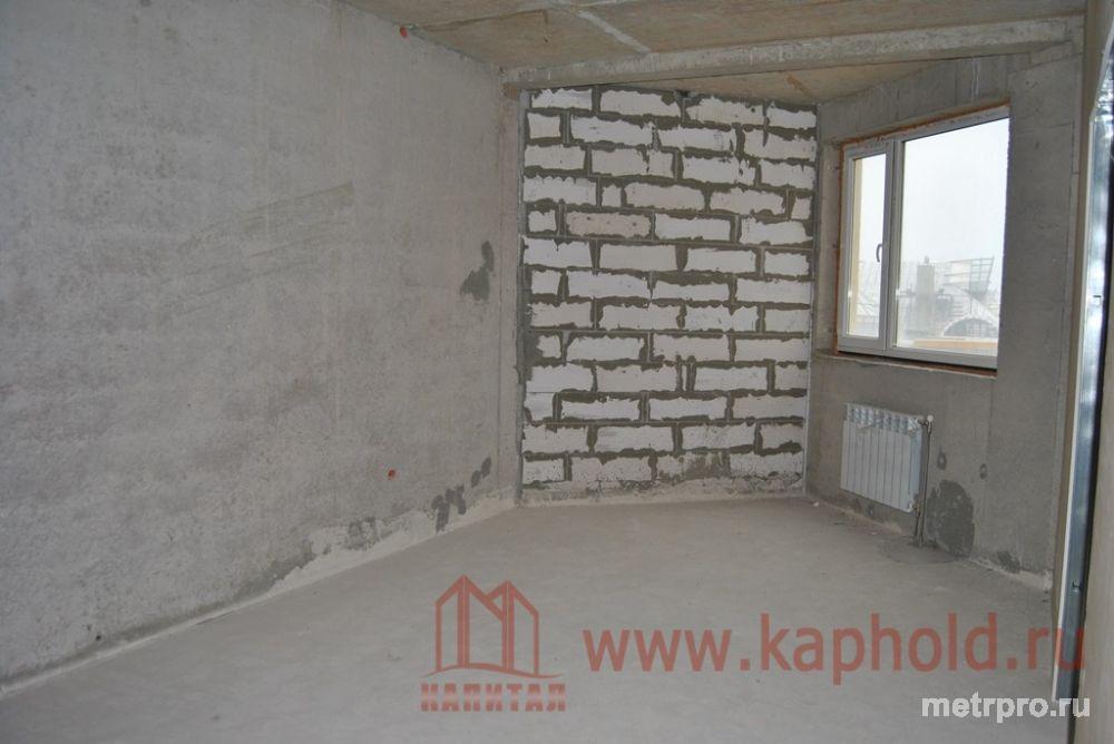 Продаётся новая,свободной планировки, однокомнатная квартира по ул. Калинина на 5 этаже 16-этажного жилого дома общей... - 2