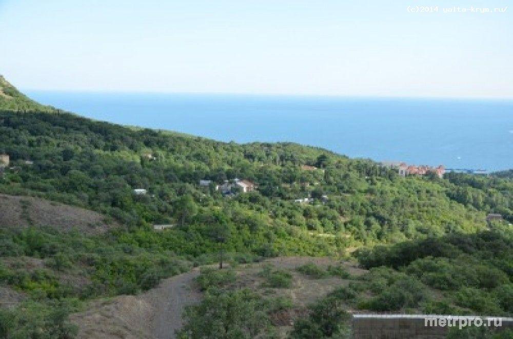 Большой земельный участок в Гурзуфе 0,8 Га (гос. акт). Экологически чистый район, великолепный панорамный вид на море... - 1