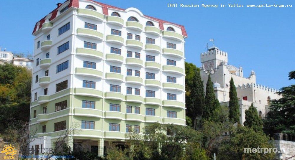 Продается квартира в Ялте, обшей площадью 37,4 м.кв., на 2 этаже 8-ми этажного дома, построенного в 2014 году. Дом... - 2