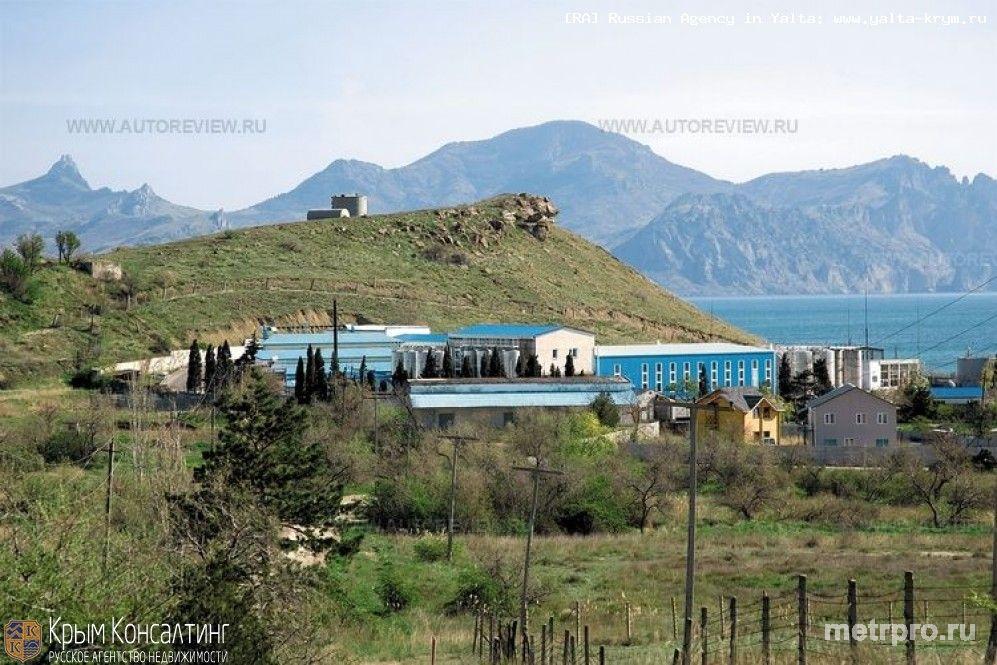 Предлагаем купить участок в Крыму 10 соток в п. Солнечная долина, от г. Судака 10 км. Шикарный вид: море, горы,... - 2