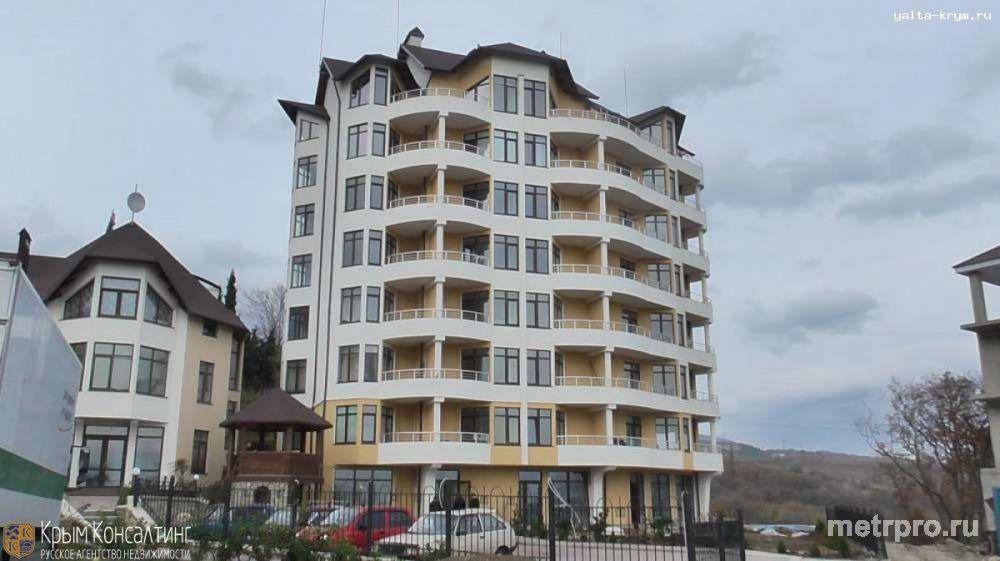 Продам квартиру в Гурзуфе в новостройке. Квартира студия 33 м² на 2 этаже 7-этажного монолитного дома. Квартира...