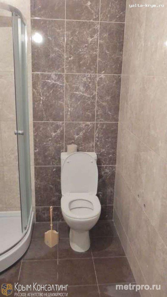 Продам квартиру в Гурзуфе в новостройке. Квартира студия 33 м² на 2 этаже 7-этажного монолитного дома. Квартира... - 3