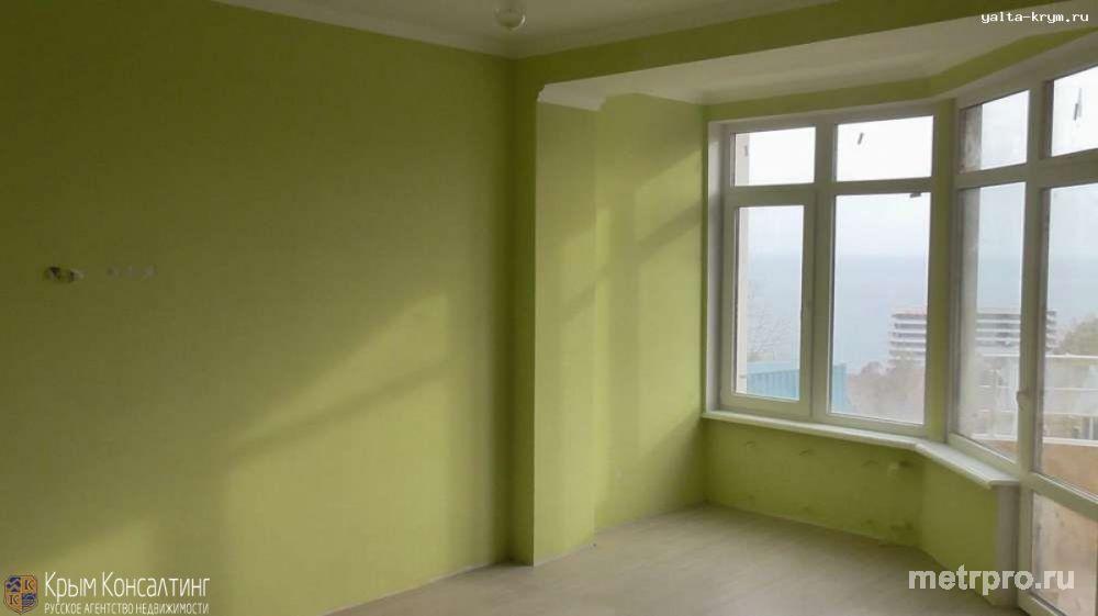 Продам квартиру в Гурзуфе в новостройке. Квартира студия 33 м² на 2 этаже 7-этажного монолитного дома. Квартира... - 8