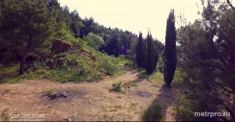 Продаётся участок 15 соток Алушта, п. Партенит. Прекрасный вид на море и горы, свет вода газ рядом с участком.... - 3