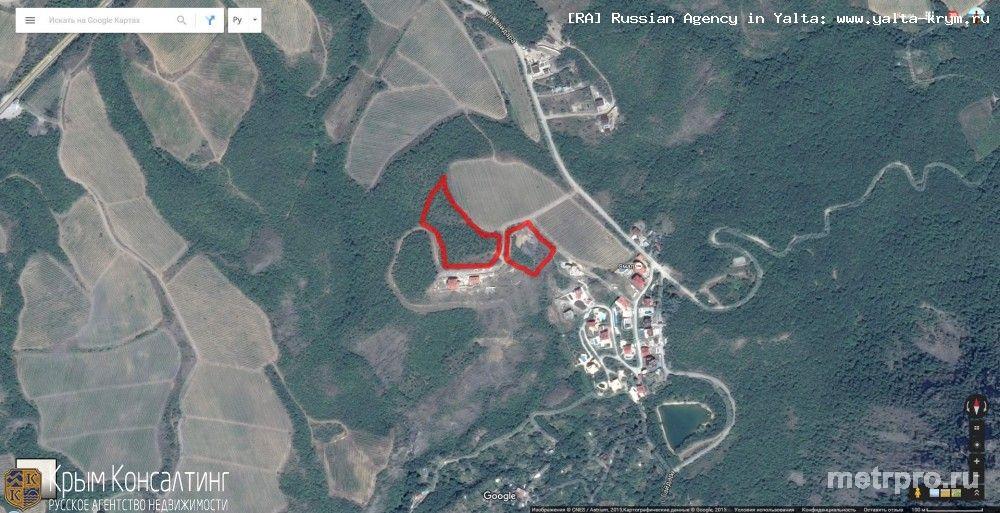 Предлагаем купить участок под застройку в прекрасном месте Крыма пгт. Гурзуф, р-н Новое село, общая площадь 1,8 га...