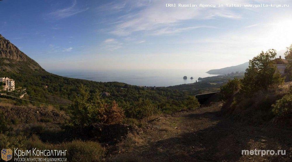 Предлагаем купить участок под застройку в прекрасном месте Крыма пгт. Гурзуф, р-н Новое село, общая площадь 1,8 га... - 4