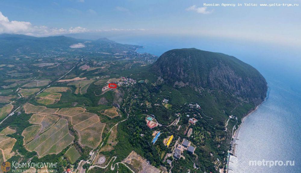 Предлагаем купить участок под застройку в прекрасном месте Крыма пгт. Гурзуф, р-н Новое село, общая площадь 1,8 га... - 6