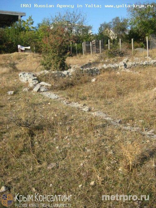 Город Алушта, Сел Верхняя Кутузовка. Земельный участок площадью 8 соток, шикарный панорамный вид. Коммуникации рядом... - 1