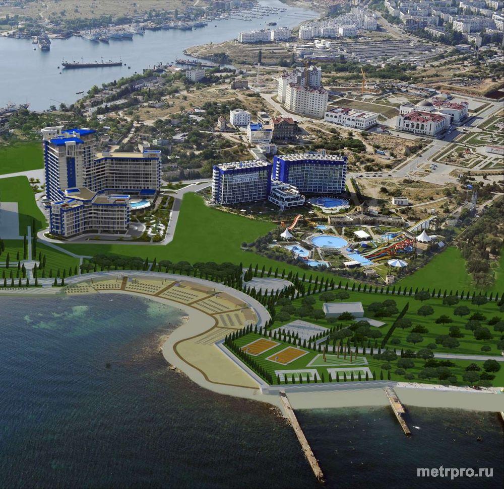 Аквамарин - апартаменты для комфортабельной жизни и отдыха прямо на берегу Черного моря! В курортный комплекс входят:... - 8