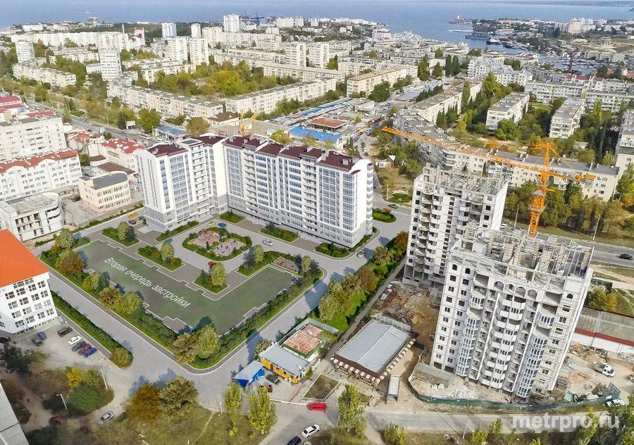 Первая очередь строительства нового жилого комплекса по просп. Октябрьской Революции, 48 состоит из 2 секций... - 2