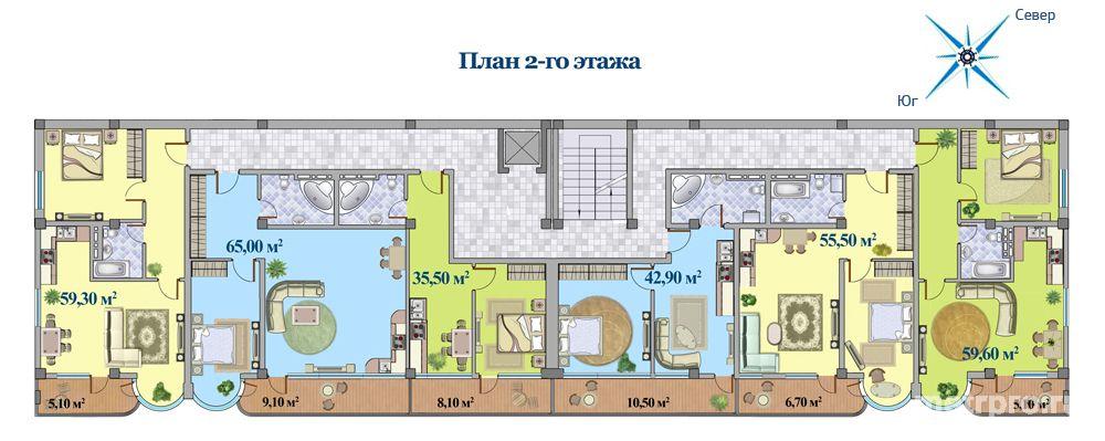 ЖК 'Ливадия SKY' — современный жилой комплекс, расположенный в одном из самых посещаемых мест в Крыму — Ливадии... - 3