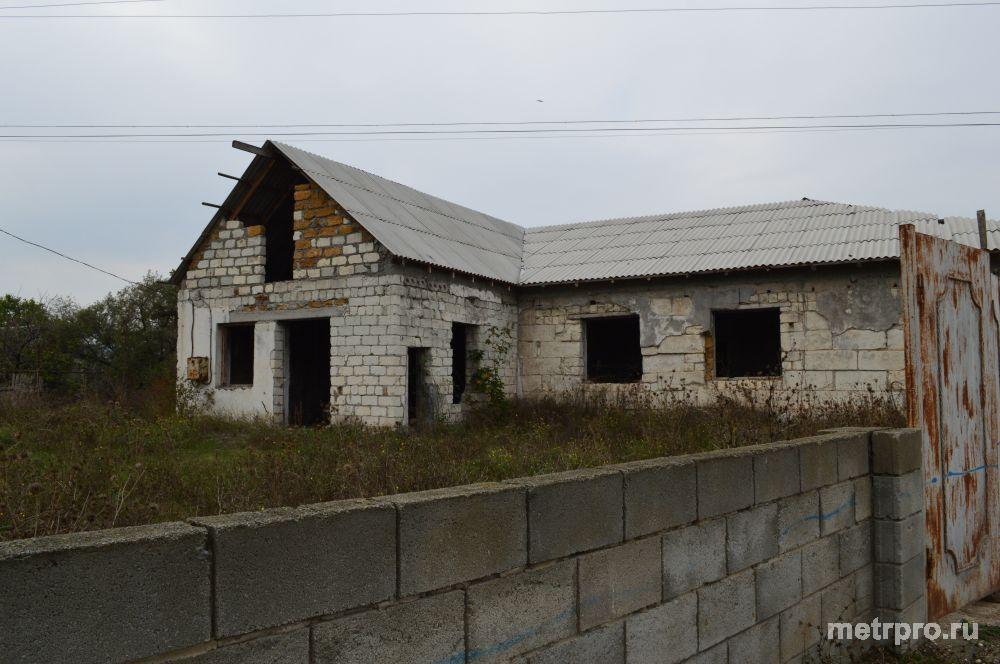 Продам дом  1-этажный дом 300 м² (кирпич) на участке 11 сот., 10 км до города  Продается дом- не дострой на 11 сотках... - 3