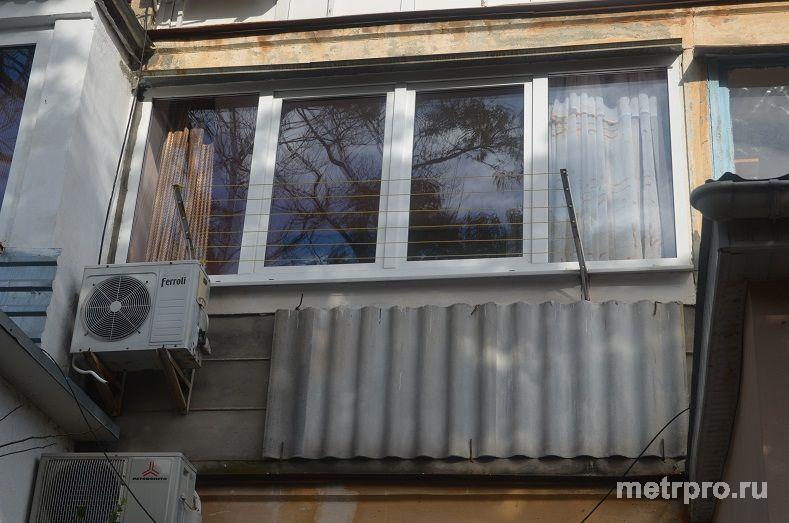 Продается  однокомнатная квартира (малосемейка) в экологически чистом и   спокойном уголочке Ялты в пгт. Гаспра,по... - 1