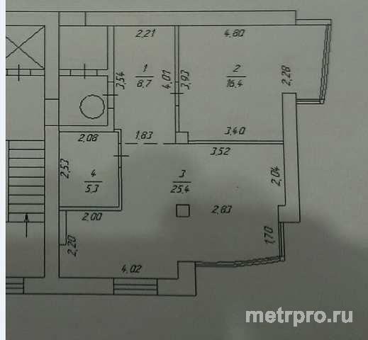 Продается 2-х комнатная квартира , улучшенной планировки 55/34/9 на 10 этаже 10-ти этажного монолитно-каркасного... - 1