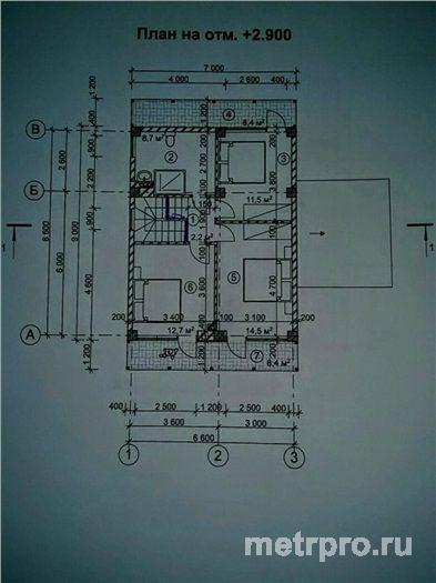 Продам дом в Симеизе район большой Ялты. Дом 2016г. постройки, построен из экологически чистого материала ракушки... - 4