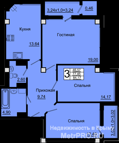 Дом сдан. Новостройка. Выполнено: стяжка и шпаклёвка везде по квартире (кроме санузла с ванной), выполнена система...