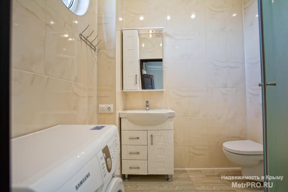 Продается 2 комн. квартира  с дизайнерским ремонтом (41 м²) в пгт. Гаспра, Крым, Октябрская, 11.   Никто не проживал.... - 6