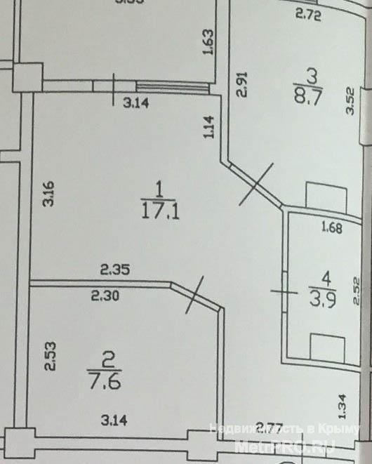 Продается 2комнатная квартира (перепланировка из 1комнатной) в новом доме на 9-ом этаже в лучшем районе с видом на... - 5