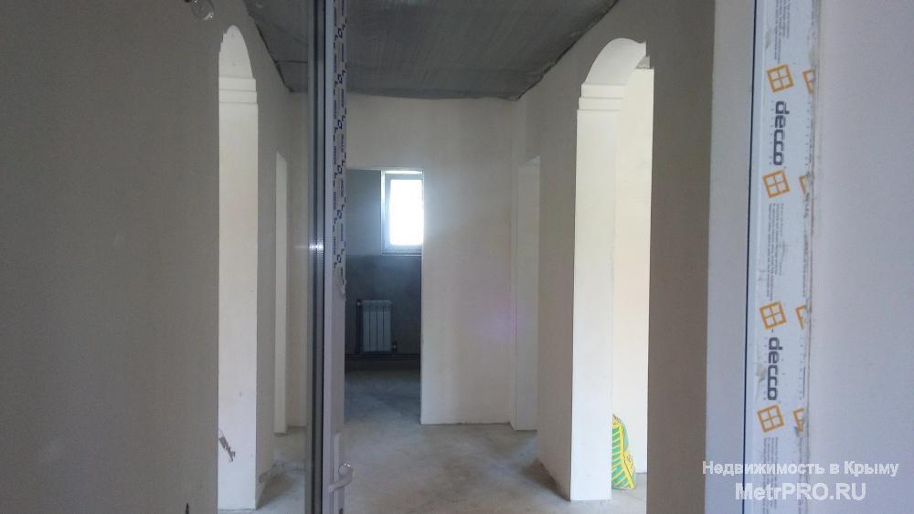 Продается дом новой постройки. Каменка-8 ост. Общ.пл. 80 кв.м, 3 раздельные комнаты. Зал 20 кв.м., спальни по 14... - 4