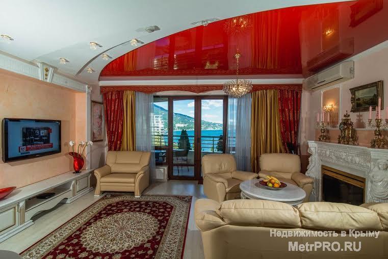 Продается 2 комн. квартира (85 м²) в г. Ялта  ПАНОРАМНЫЕ АПАРТАМЕНТЫ с НЕПОВТОРИМЫМ ВИДОМ на МОРЕ и ВЕЧНОЗЕЛЁНЫЙ ПАРК... - 3