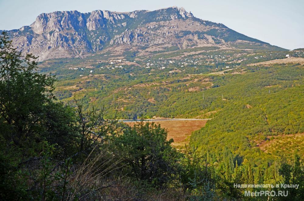 СРОЧНО ПРОДАМ! участок под ИЖС в 4 (четырех) км от г. Алушта, видовой, 20 соток под индивидуальное строительство,... - 1