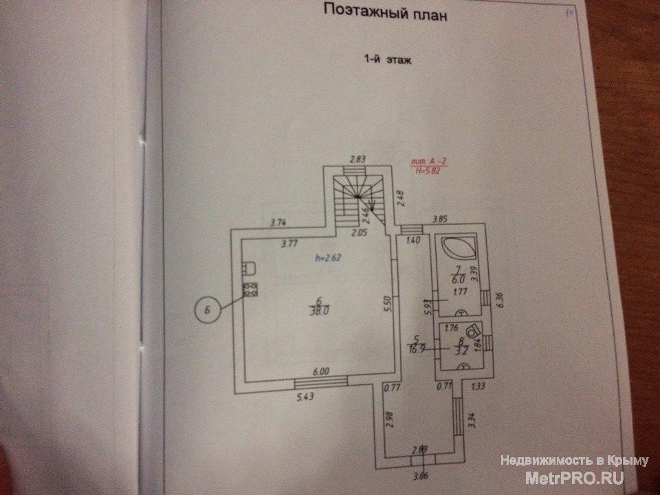 2 этажа. 3 жилых комнаты. Дом из ракушняка. Площадь: 172/50/40. Санузлы раздельны. В 5 км от Балаклавы 15 км от... - 4