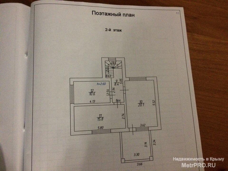 2 этажа. 3 жилых комнаты. Дом из ракушняка. Площадь: 172/50/40. Санузлы раздельны. В 5 км от Балаклавы 15 км от... - 10