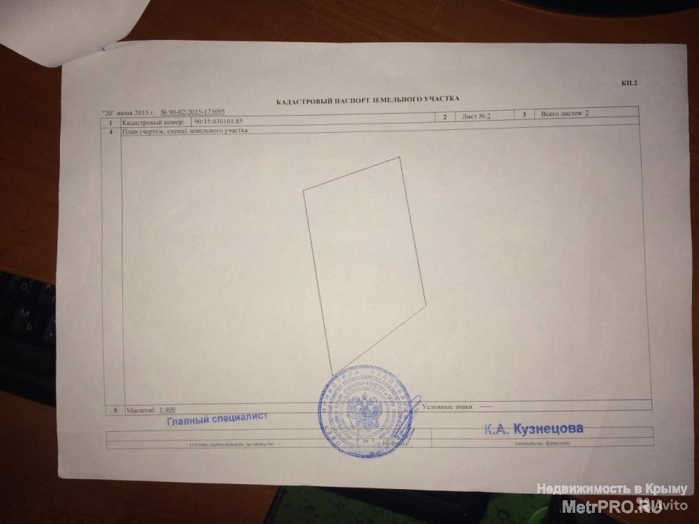 СРОЧНО ПРОДАМ УЧАСТОК !  Расположен в живописной горно-лесной зоне Крыма.  Алушта с.Изобильное.  В 80 метрах от... - 6