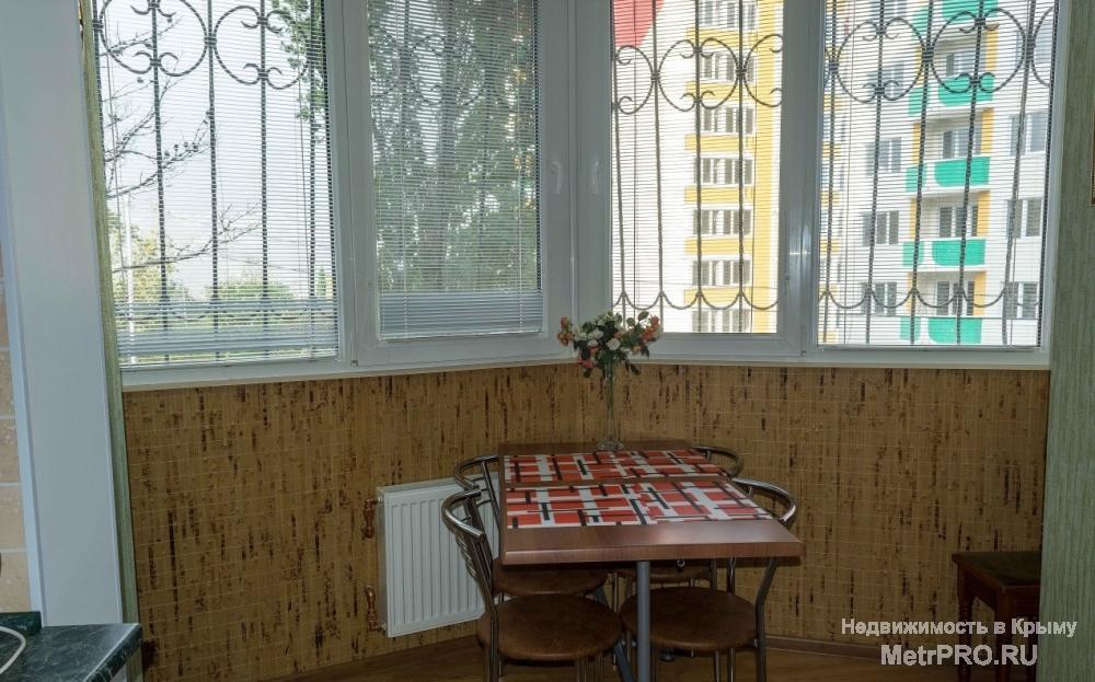 Однокомнатная квартира в новом микрорайоне на ул.Блюхера, в 10 минутах езды от Ялты. Общая площадь квартиры 38 м2,... - 1
