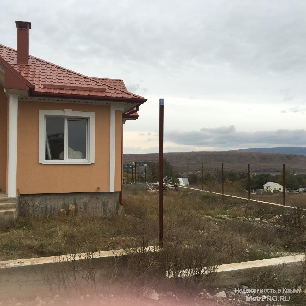 Дом в Симферопольском районе пос. Пионерское, площадь 110 м.кв., 3 раздельные комнаты, кухня-гостиная, с/ у,... - 1