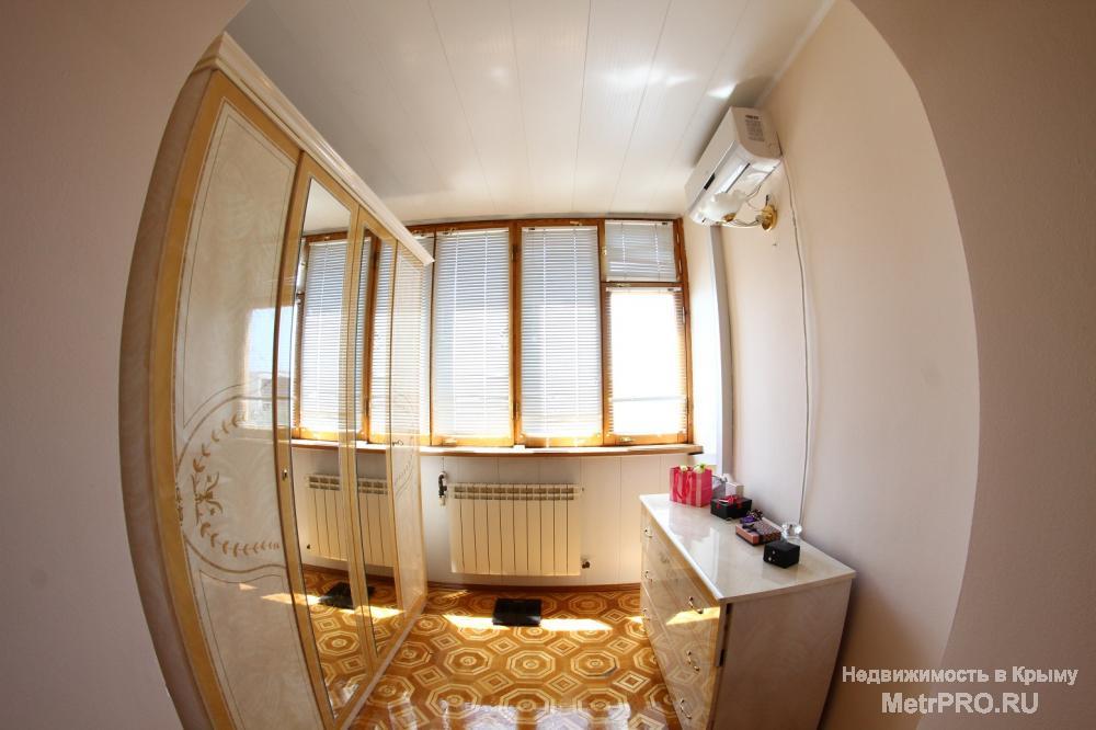 Продам 5-комнатную квартиру, ул. Тургенева. Общая  пл. 126 кв.м, 3/9 эт., 2 с/у, евроремонт, пол - паркет, встроенная... - 5