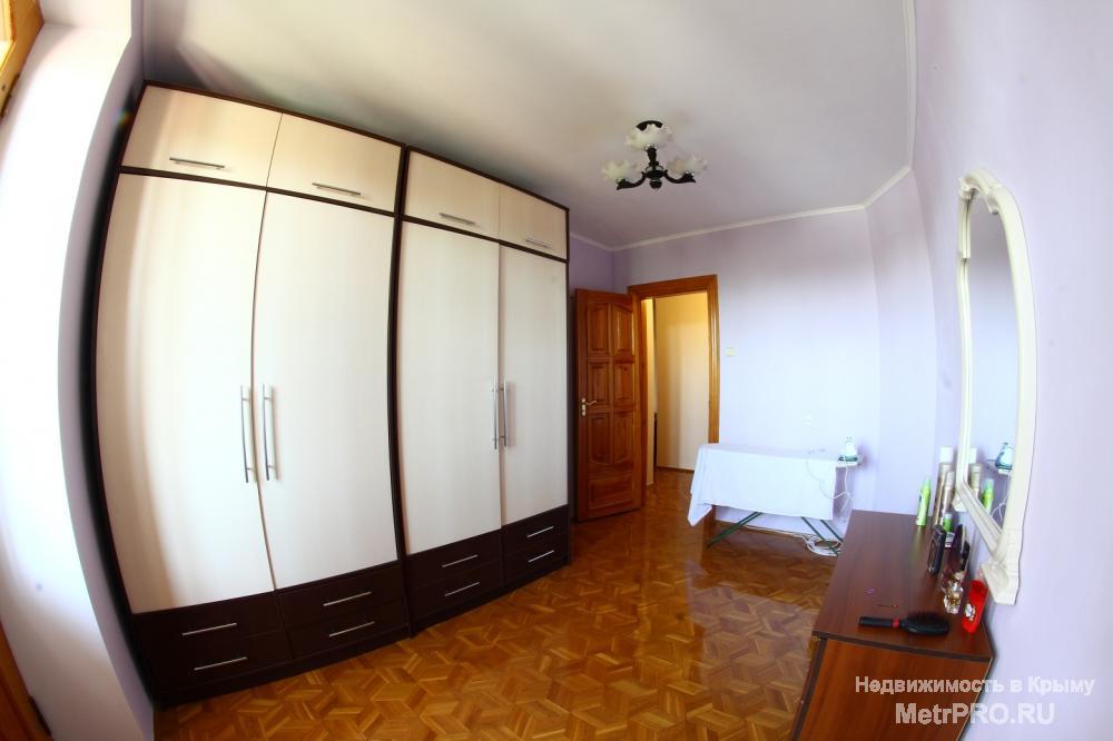Продам 5-комнатную квартиру, ул. Тургенева. Общая  пл. 126 кв.м, 3/9 эт., 2 с/у, евроремонт, пол - паркет, встроенная... - 7