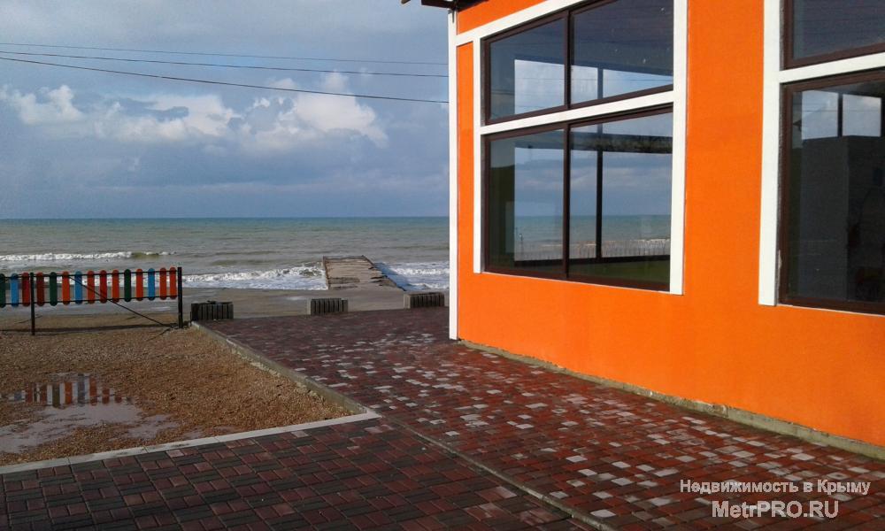 продам кафе у моря, с. Песчаное, Бахчисарайского района, ОП-285 м,на земле 4 сотки( право  собственности РФ), 2 зала...