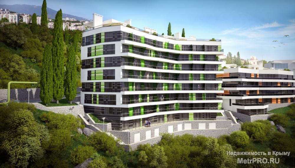 Продам 1 ккв, в хорошем районе, в п.Кореиз. 7 км от Ялты(№21 на плане этажа). Хороший развитый район, чистые пляжи.... - 3