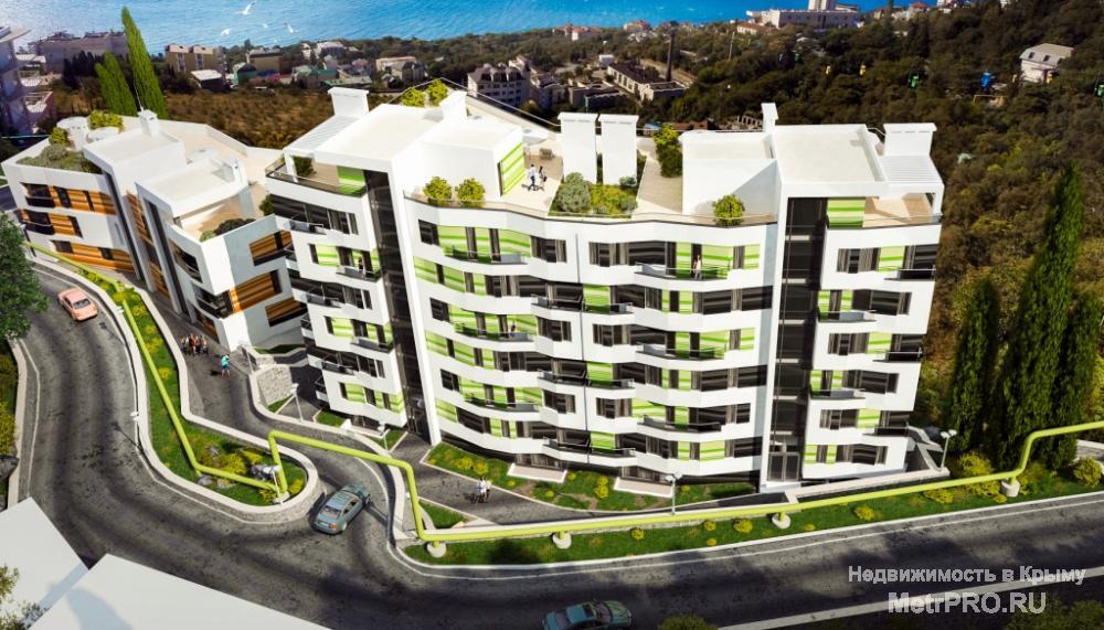 Продам 1 ккв, в хорошем районе, в п.Кореиз. 7 км от Ялты(№21 на плане этажа). Хороший развитый район, чистые пляжи.... - 5