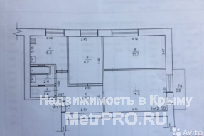 Продается 3к.квартира р-н ж/д вокзала. Состояние хорошее. Просторные, светлые комнаты, изолированные, раздельный... - 6