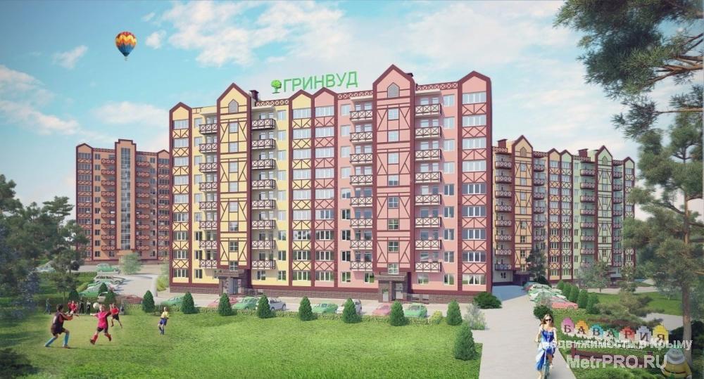 Продается 1 –но комнатная квартира  в Симферополе в Центральном районе по ул.Балаклавская. Новострой от компании... - 1