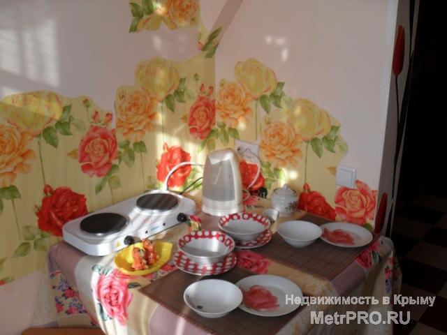 Очень близко от пляжей и городской набережной - точный адрес Октябрьская 7 (перед нами Крымские зори - Октябрьская 5,... - 7