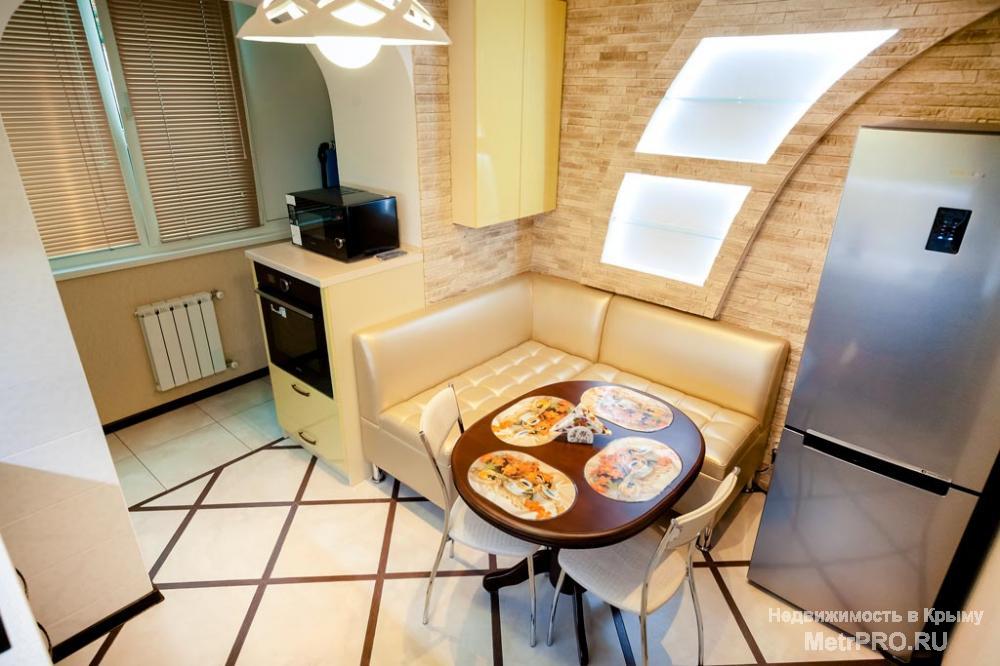 Сдам великолепную 2 комнатную квартиру с дизайнерским евро ремонтом в курортном районе города Феодосия на улице... - 5