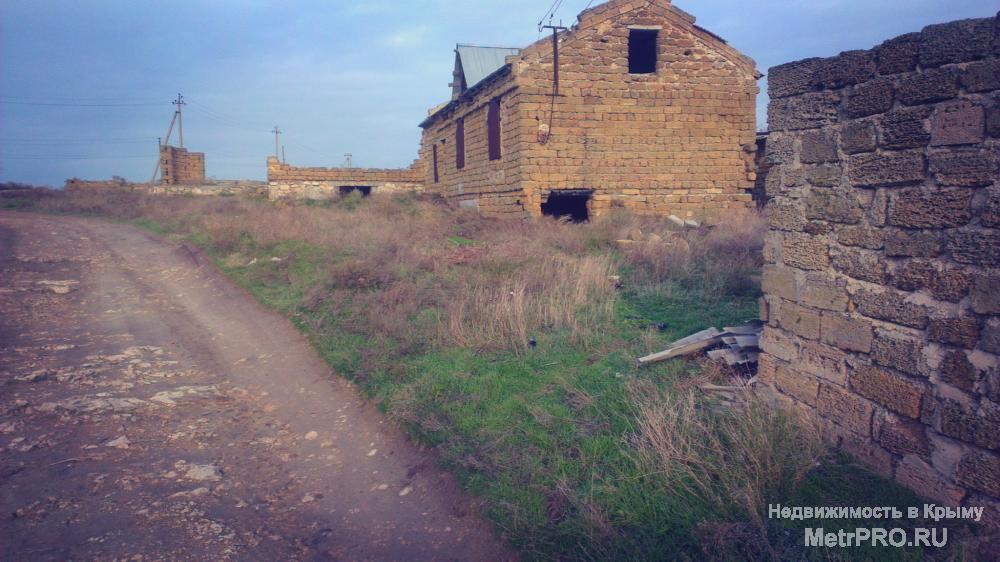 Срочно продам Участок земли и не дострой у моря в прекрасном месте Крыма Тарханкут Черноморск. До центрального пляжа... - 3